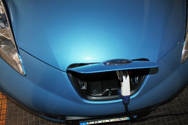 Nissan Leaf ricarica