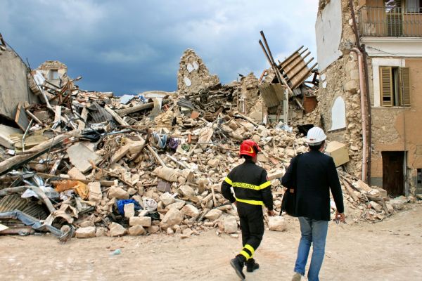 L'Aquila dopo il terremoto