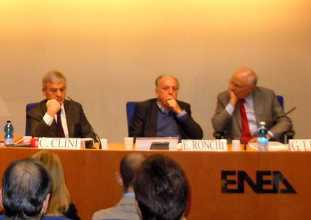 Corrado Clini, Edo Ronchi e Giovanni Lelli