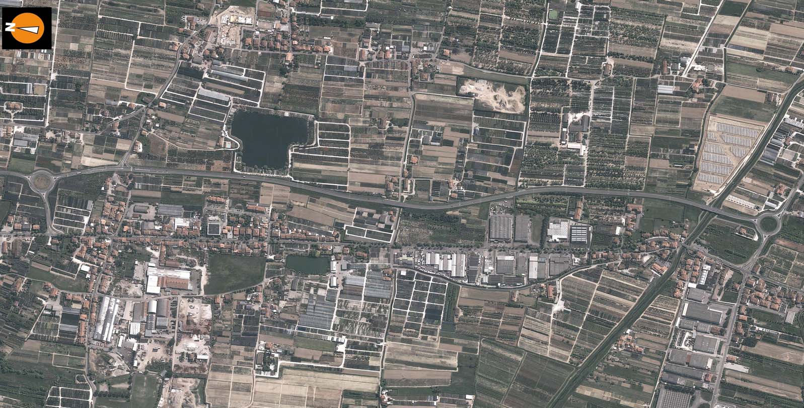 Figura 8. La Variante alla S.P. 9 - Montalbano Planimetria