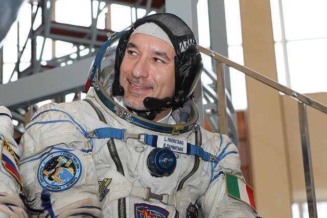 L’astronauta Luca Parmitano 