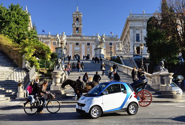 Car2go a Roma