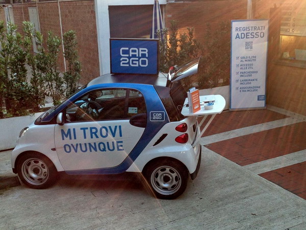 car2go a Roma