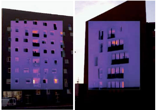 Legambiente - quartiere Casanova - termografia