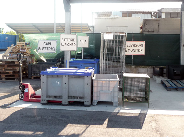 Raccolta batterie esauste