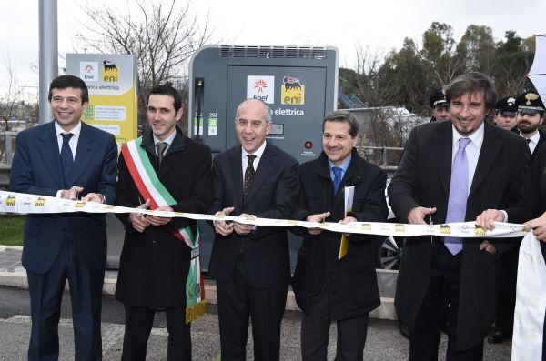 Ricarica elettrica Enel - Eni