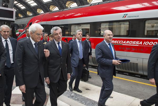 Frecciarossa 1000 - Mattarella