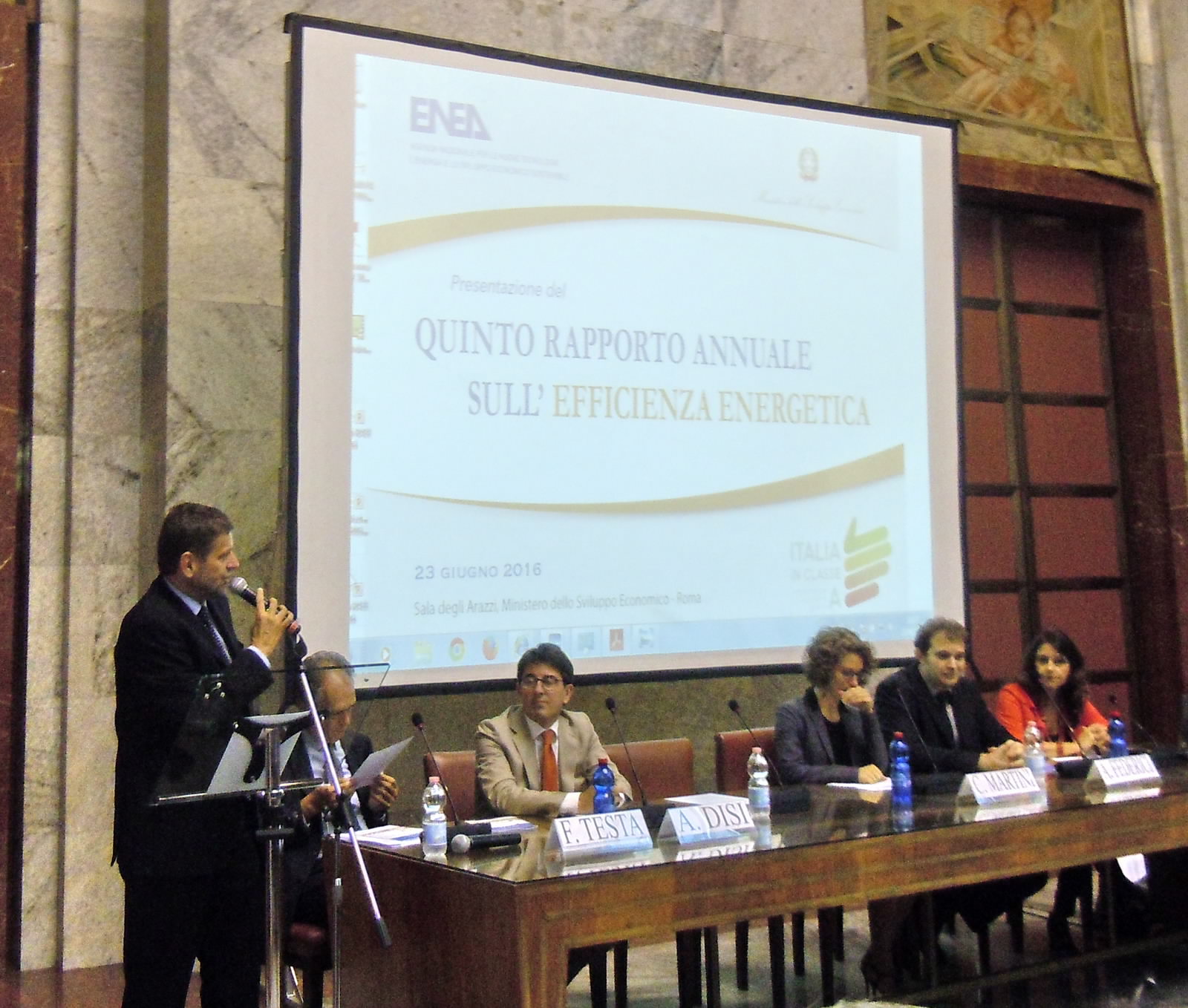 quinto rapporto efficienza energetica